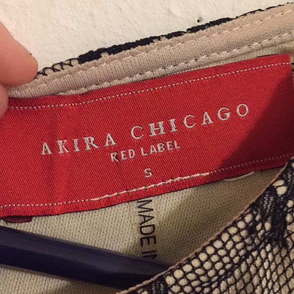 Akira formal dress with see through mesh waist - Picture 5 of 6